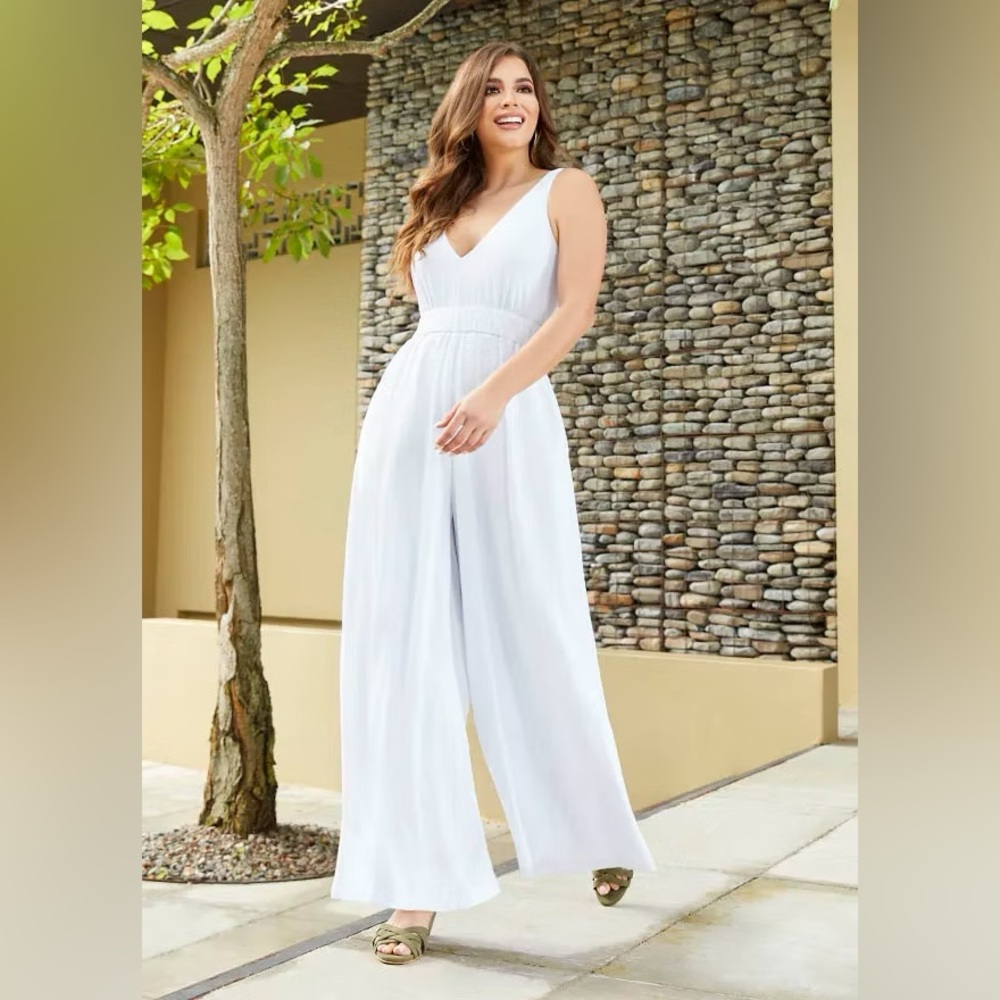 Elegant White Jumpsuit